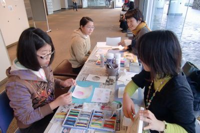 パステルアート　ワークショップ